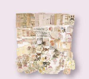 260Pcs Vintage Scrapbooking Stickers Pack